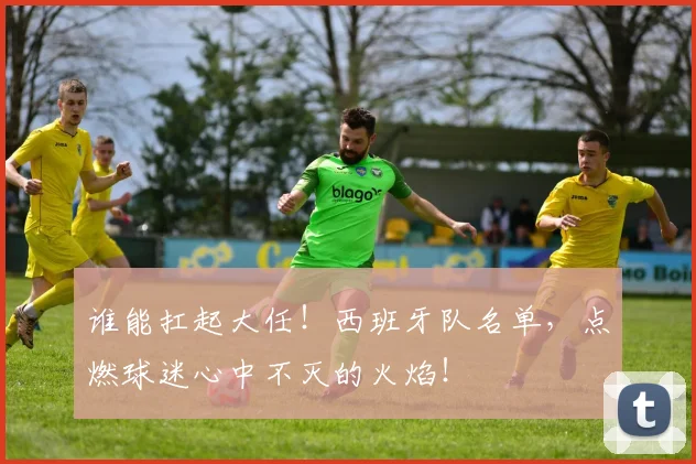 谁能扛起大任！西班牙队名单，点燃球迷心中不灭的火焰！