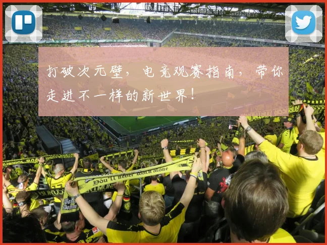 打破次元壁，电竞观赛指南，带你走进不一样的新世界！